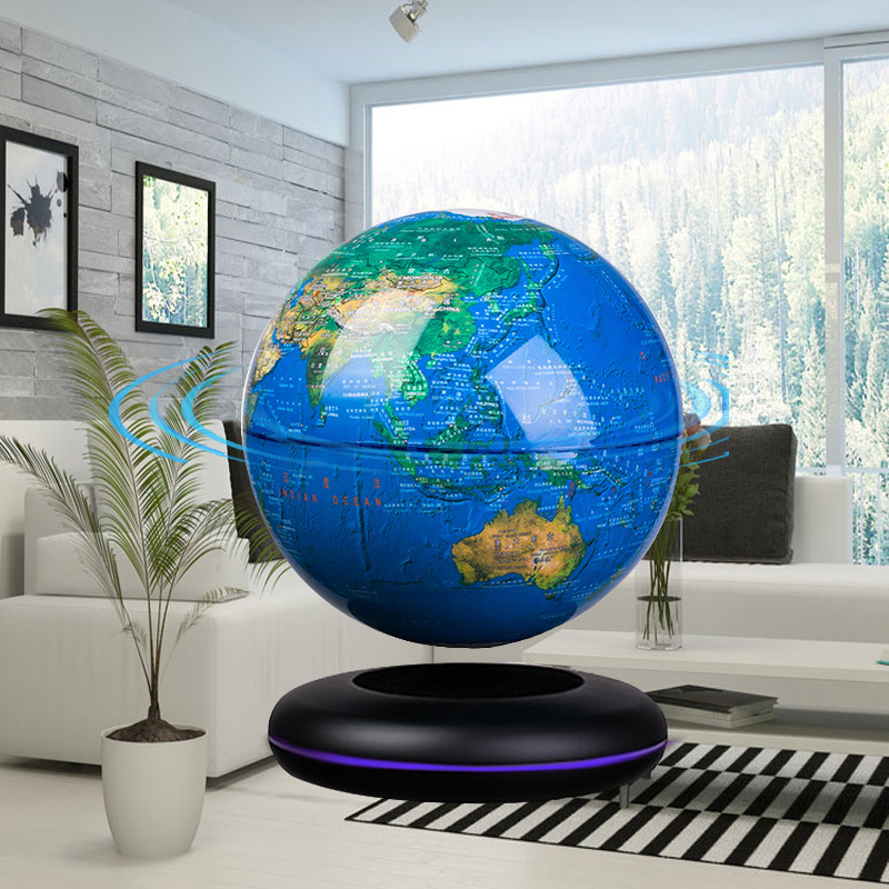 Office And Tech - Магнитный левитирующий глобус 8 дюймов, парящая
