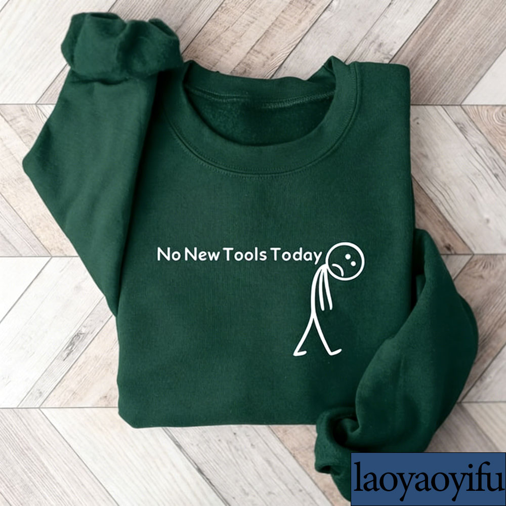Толстовка No New Tools Today,  – обзор и цена Office And Tech